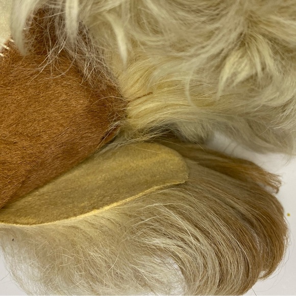 Vintage mohair plush toy dog - Picture 6 of 9